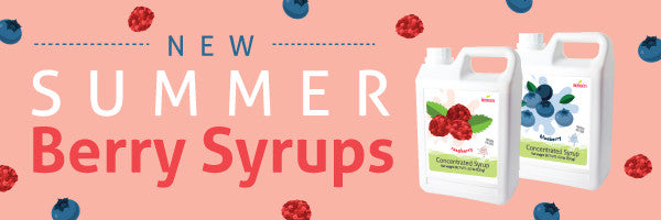New Product: Improved Summer Berry Syrups
