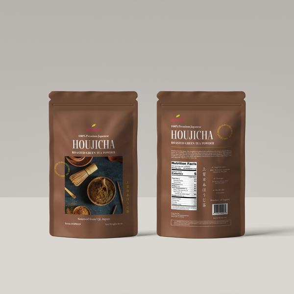 Premium Japanese Houjicha Powder view 3