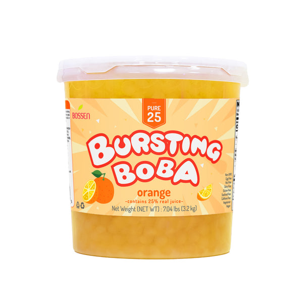 Orange Bursting Boba view 1