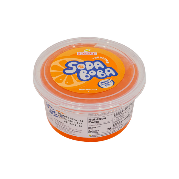 Orange Sunburst Bliss Soda Bursting Boba Mini view 2