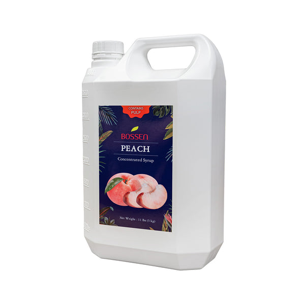 peach premium syrup view 1