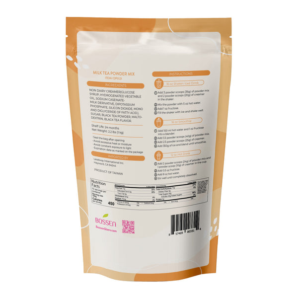 Milk Tea Powder Back View view 2
