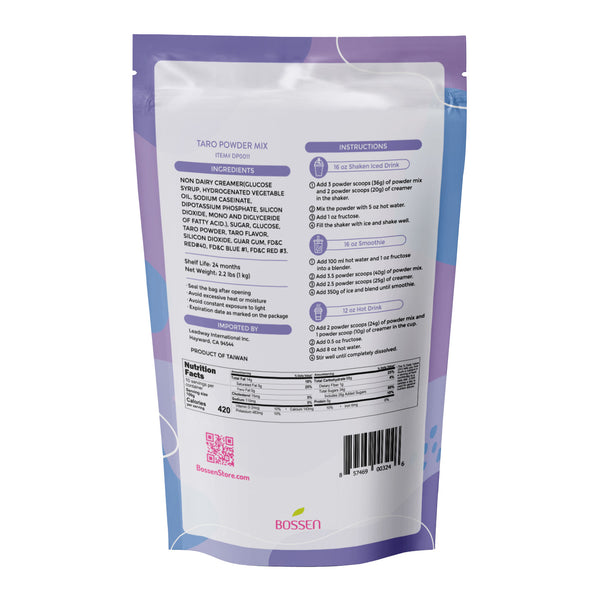 Taro Powder Back View view 2