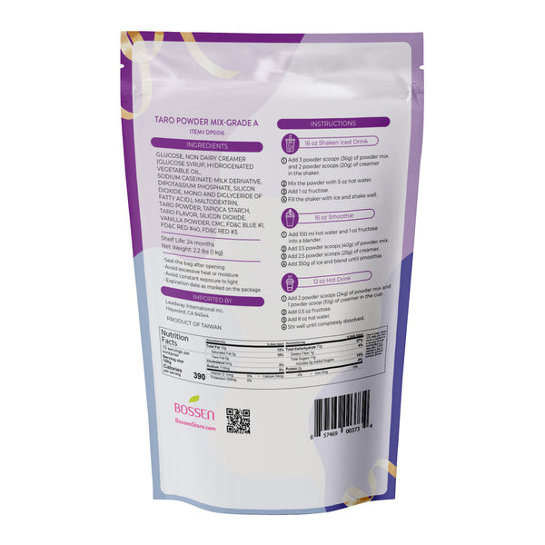 Taro Grade A Powder Back View view 2