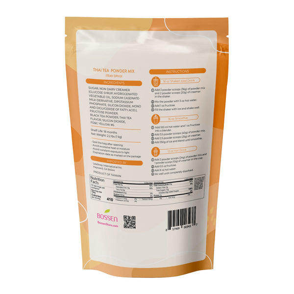 Thai Tea Powder Back View view 2