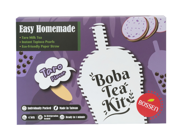 Boba Tea Kit - Taro Milk Tea view 1