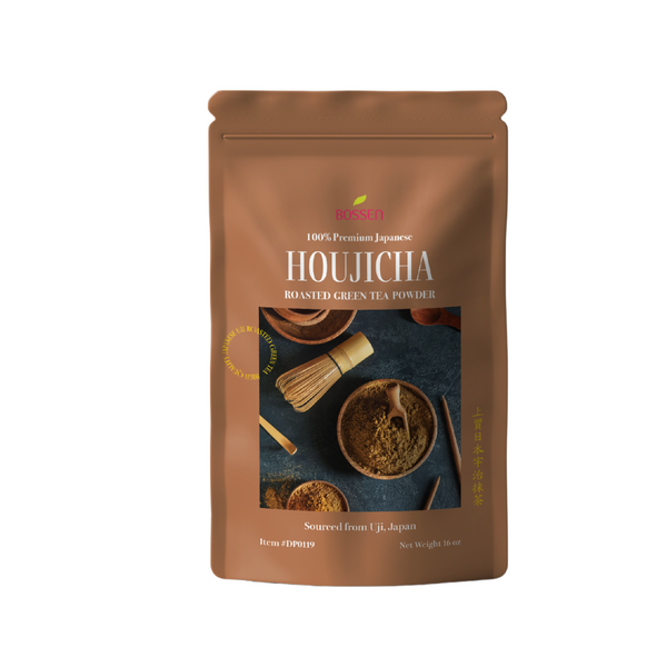 Premium Japanese Houjicha Powder view 1
