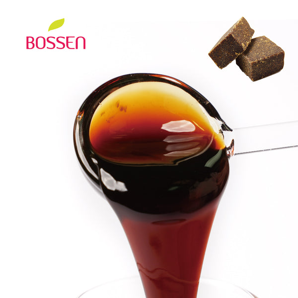 Premium Brown Sugar Syrup with brown sugar cubes view 3