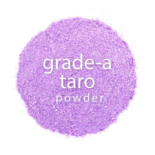 Taro Powder, Grade A closeup view 10