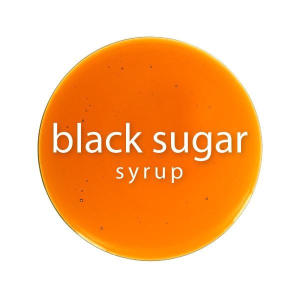 Black Sugar Syrup, Brown Sugar Syrup closeup view 2
