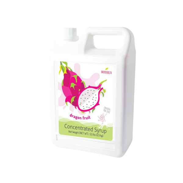 Dragon Fruit Syrup Bottle older design view 2