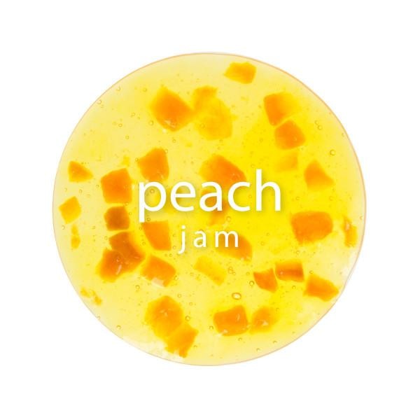 Peach Fruit Jam / Smoothie Paste closeup - Bossen view 2