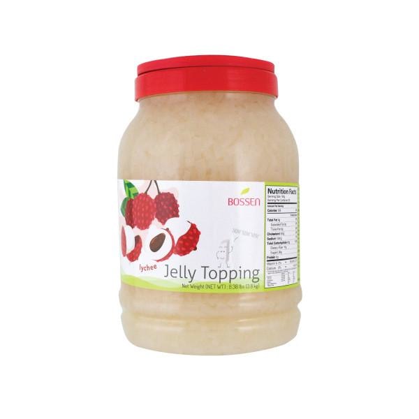 Lychee Jelly Topping for Bubble Tea & Desserts - Bossen view 1