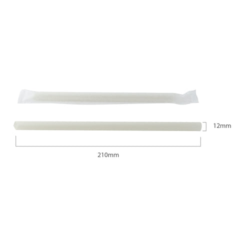 (Big) Bamboo Fiber Straw dimensions