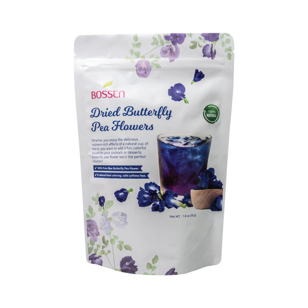 dried butterfly pea flowers view 4
