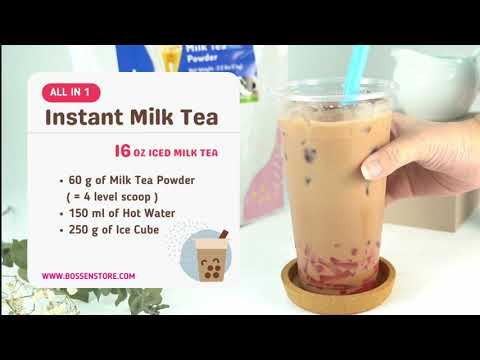 Taro Milk Tea Powder All-in-One view 6