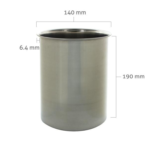 Snow Ice Cube Container measurements view 2