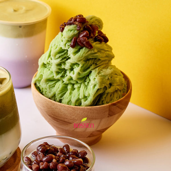 Matcha Green Tea Snow Ice dessert view 4