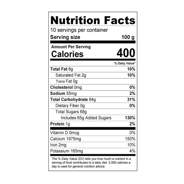 Watermelon Powder Nutrition Facts