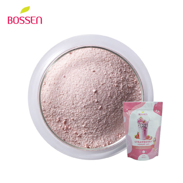 Strawberry Powder Close Up view 5