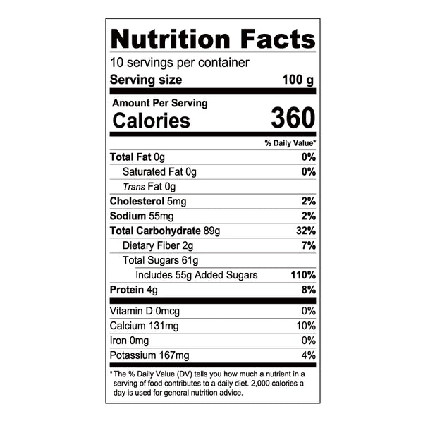 Yogurt Powder Nutrition Facts