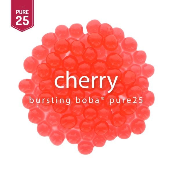 Cherry Bursting Boba® Pure25 Boba view 2