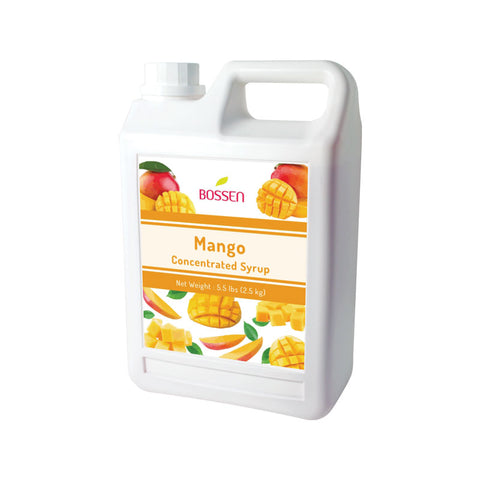 Mango Syrup Bottle