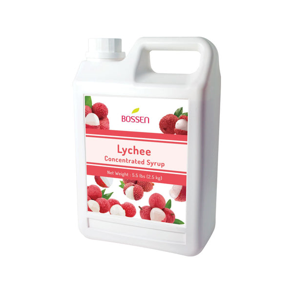 Lychee Syrup Bottle view 1