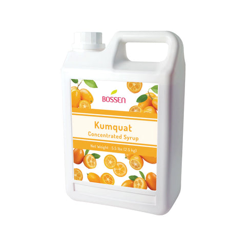 Kumquat Syrup Bottle