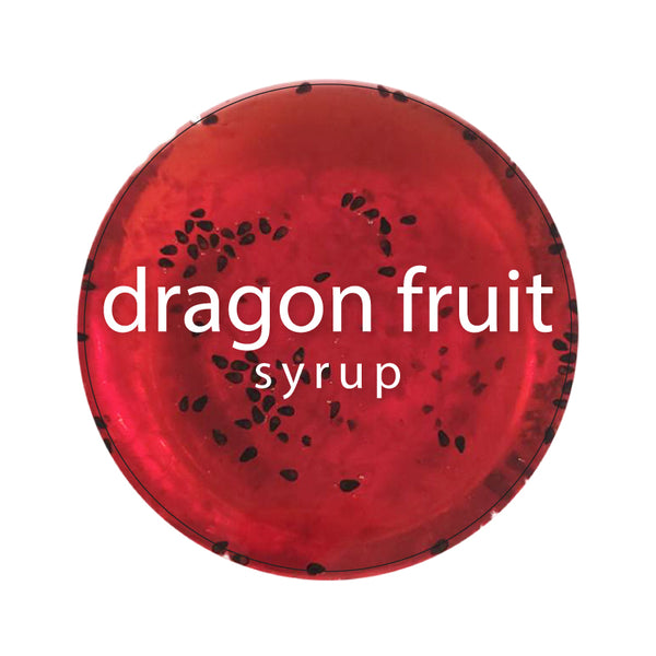 Dragon Fruit Syrup graphic with Dragon Fruit Syrup written on it view 4