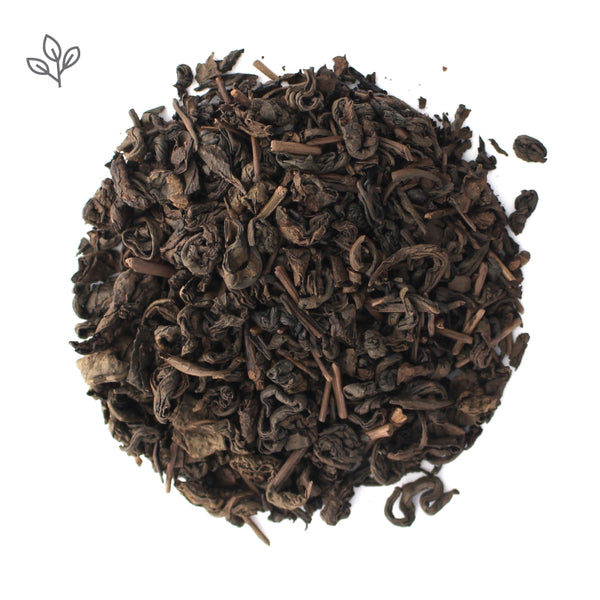 Dark Roast Oolong, Loose Leaf closeup view 2