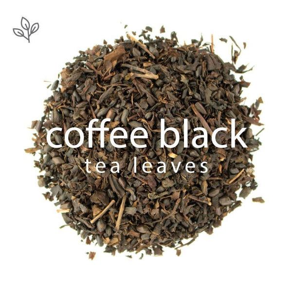 Coffee Black Tea Leaves view 3