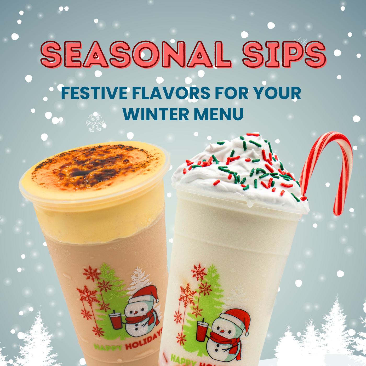 Seasonal Sips: Festive Flavors for Your Winter Menu