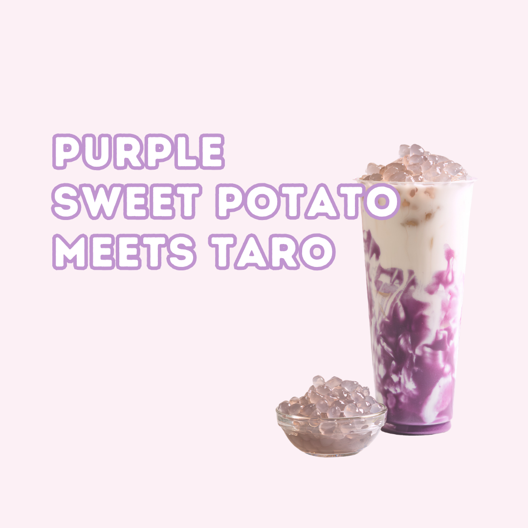 Purple Sweet Potato Latte with Taro Crystal Boba Recipe – A Vibrant Café Favorite