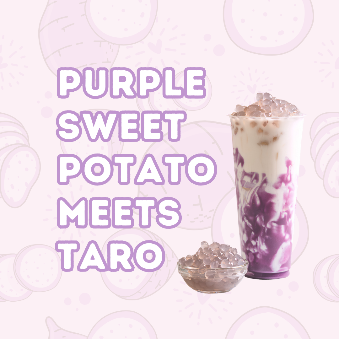 Purple Sweet Potato Latte with Taro Crystal Boba Recipe – A Vibrant Café Favorite