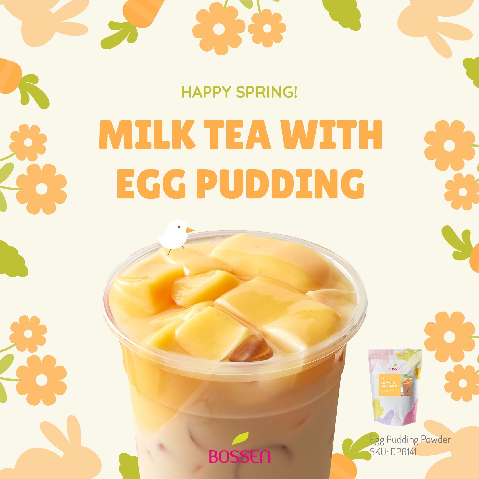 Egg Pudding Powder Recipe