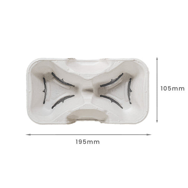 2 Paper Cup Tray Measurement view 2