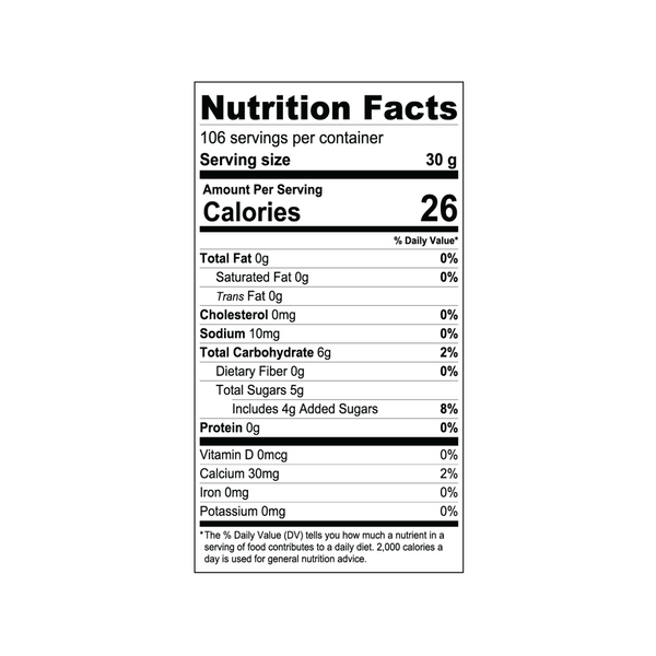 Atomic Rush Energy Boba_ Nutrition info