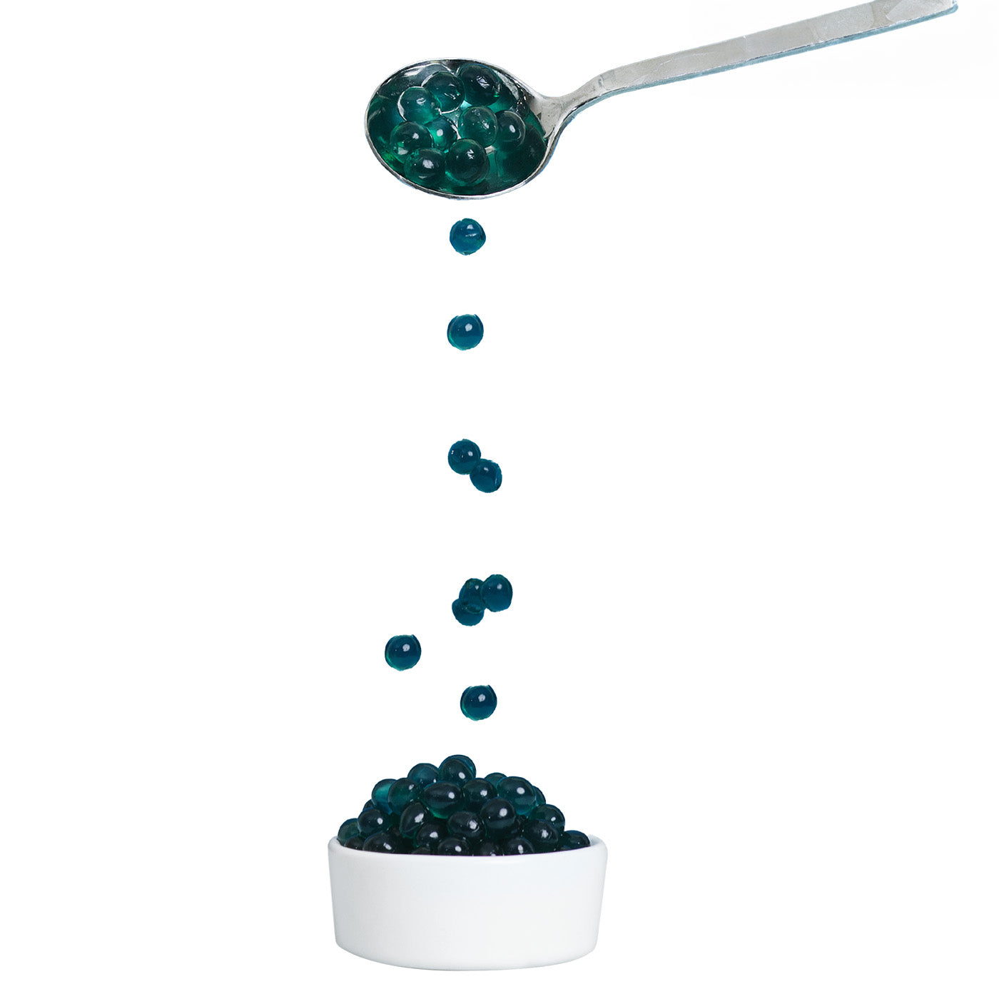 Blue Raspberry Bursting Boba Juice Balls for Bubble Tea & Desserts ...