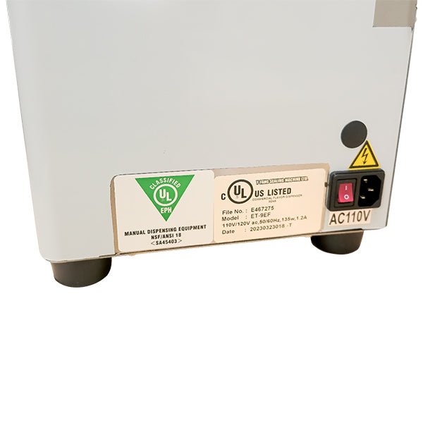 Bossen Fructose Dispenser with UL EPH logo view 4