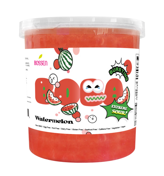 Bursting Boba Sour Watermelon Tub view 1