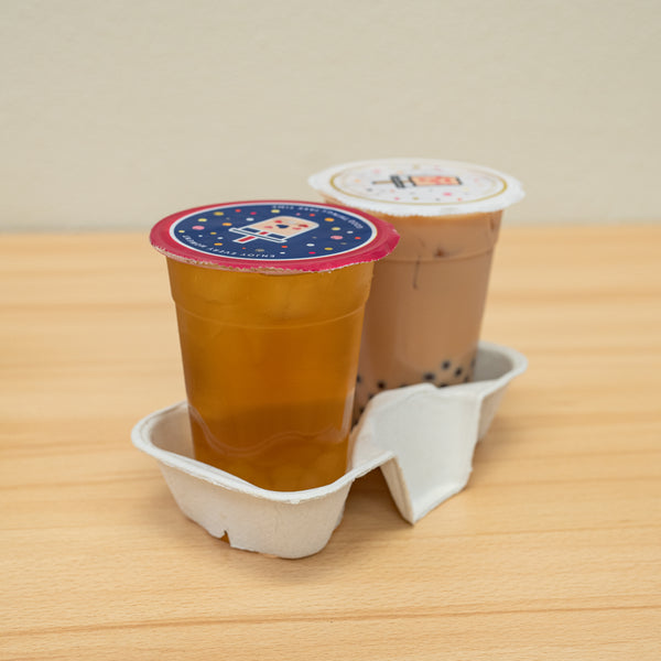 2 Paper Cup Tray with Drinks view 4