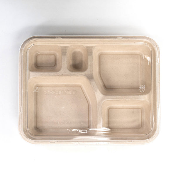 Biodegradable Lunch Box Base w/ Lid view 3