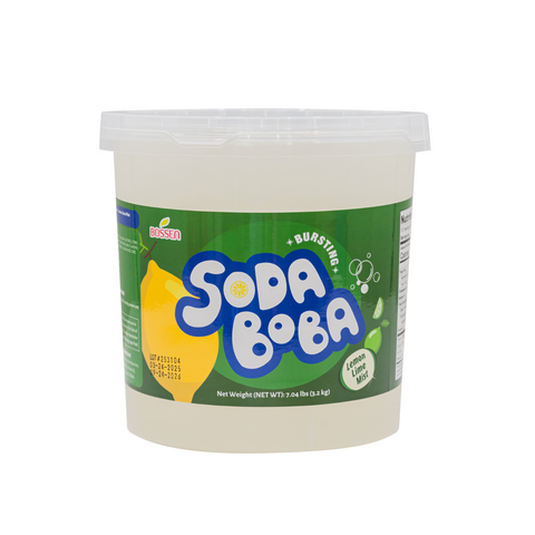 Lemon Lime Mist Soda Bursting Boba