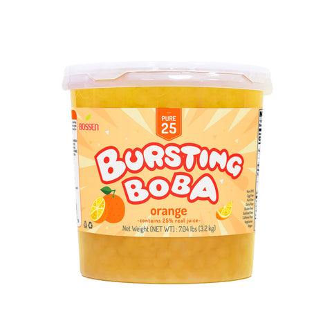 Orange Bursting Boba