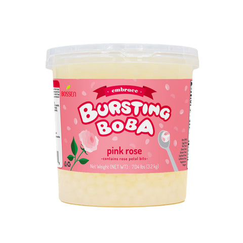 Pink Rose Bursting Boba® Embrace Boba - Bossen