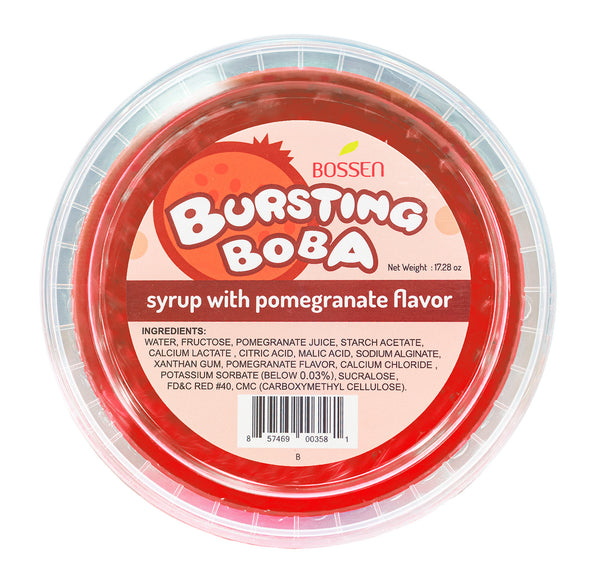 Pomegranate Bursting Boba view 1