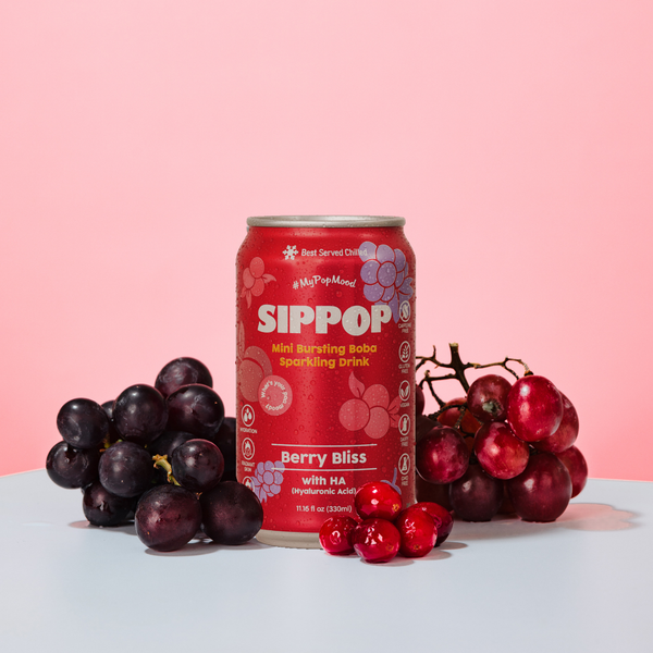 Sippop™ Berry Bliss - Sparkling Beverage with Bursting Boba view 4