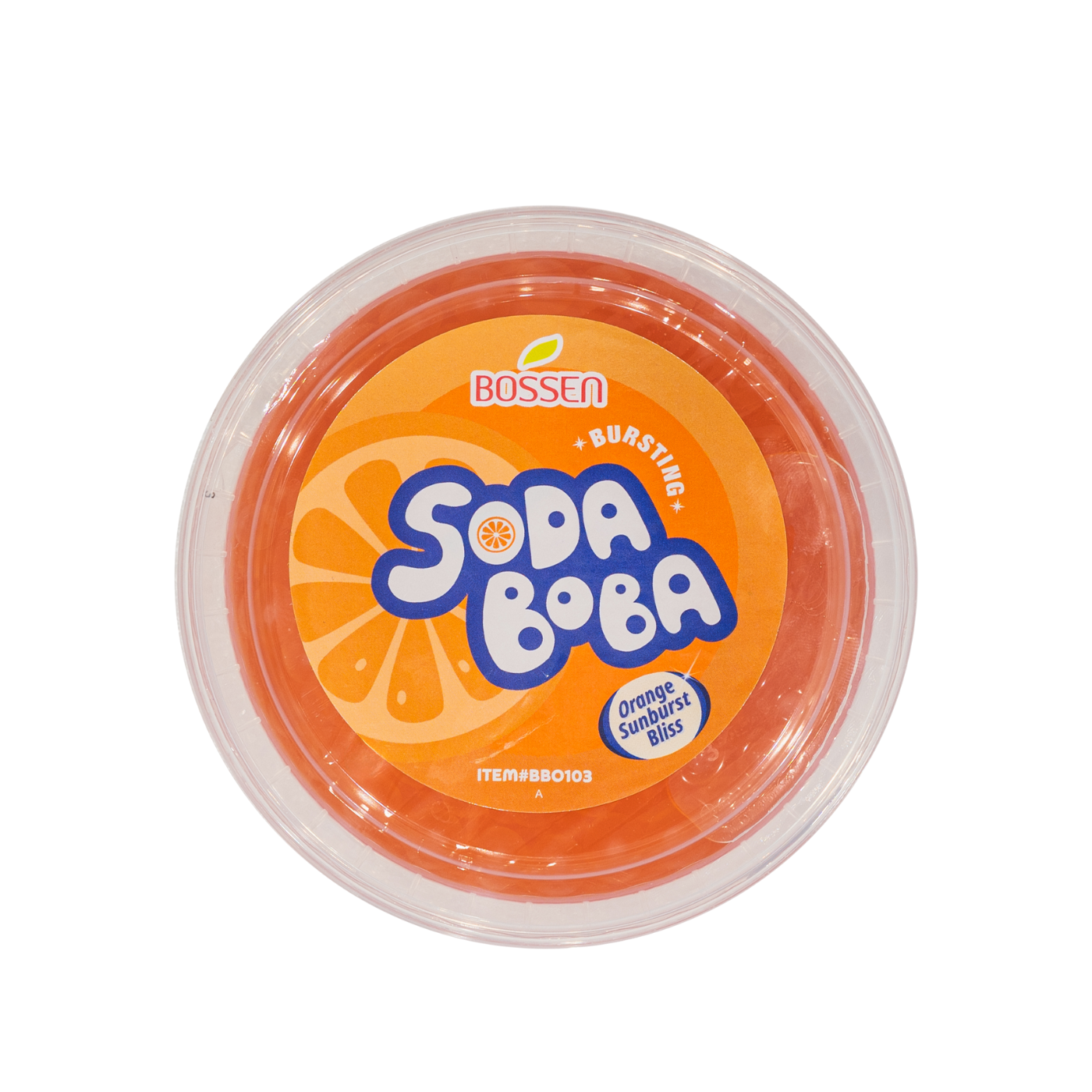 Orange Sunburst Bliss Bursting Boba Juice Balls for Boba Tea & Dessert ...