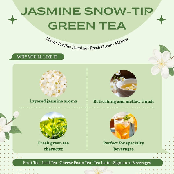 Jasmine Snow Tip Green Tea Features  view 3